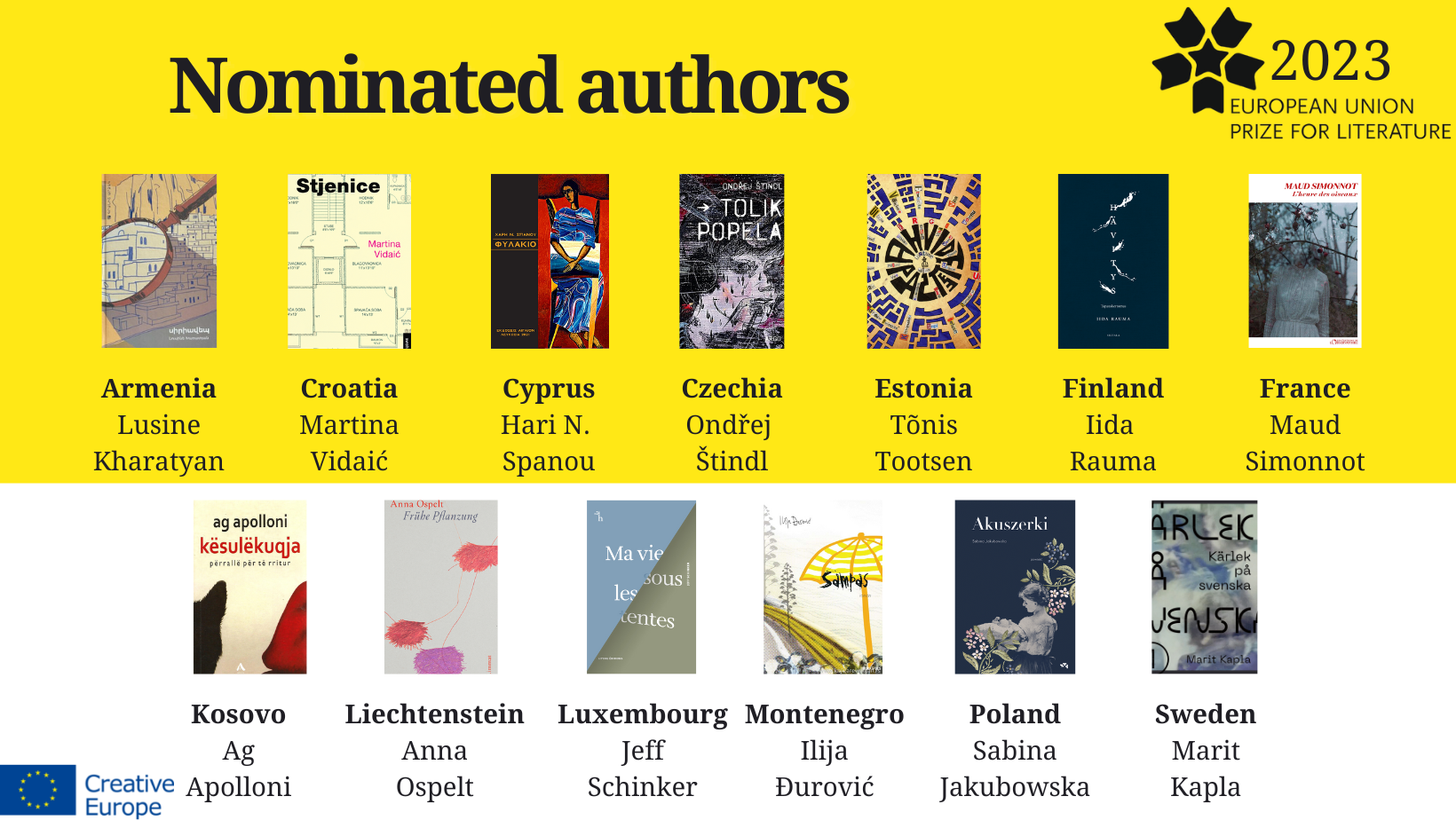nominated authors