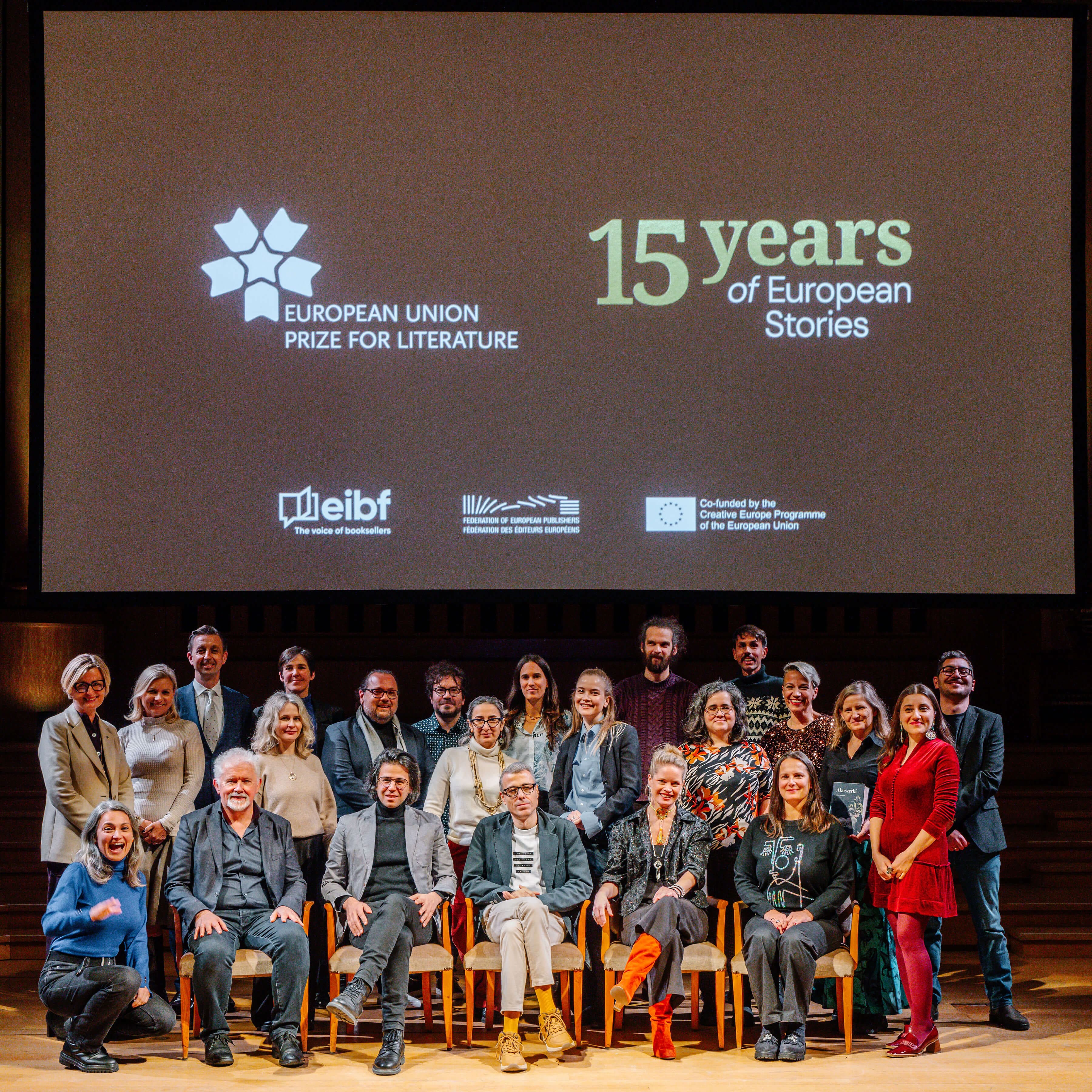 15 years of the European Prize for Literature - authors