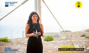 Reading of Lara Calleja's 'Kissirtu kullimkien' at Ħagar Qim, Malta